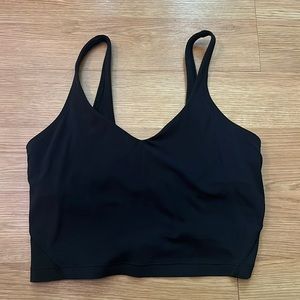 Black Align Tank Top